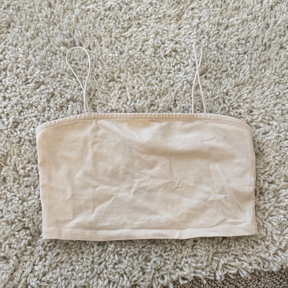 ASOS Cream Crop Top